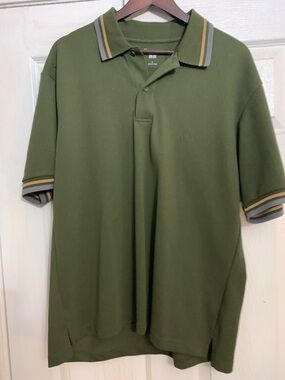 JW ANDERSON x Uniqlo Olive Green Polo Men’s Large Like New 22/28